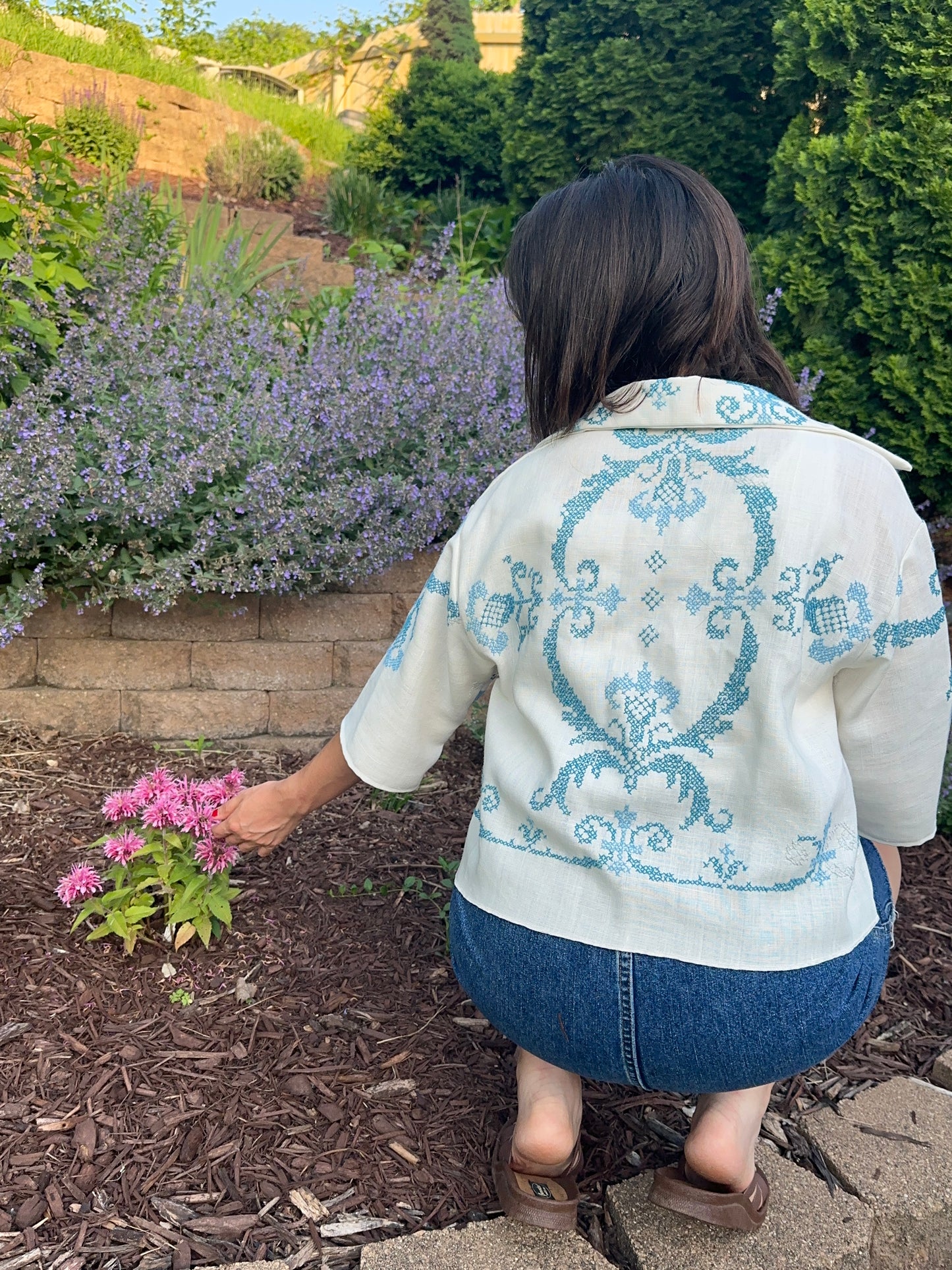 The BLUEBELL Tie Top