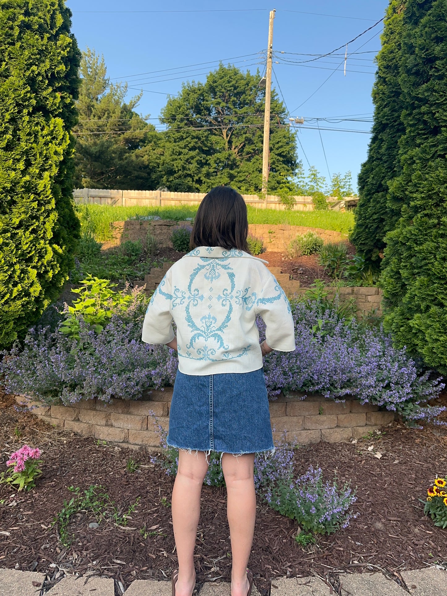 The BLUEBELL Tie Top