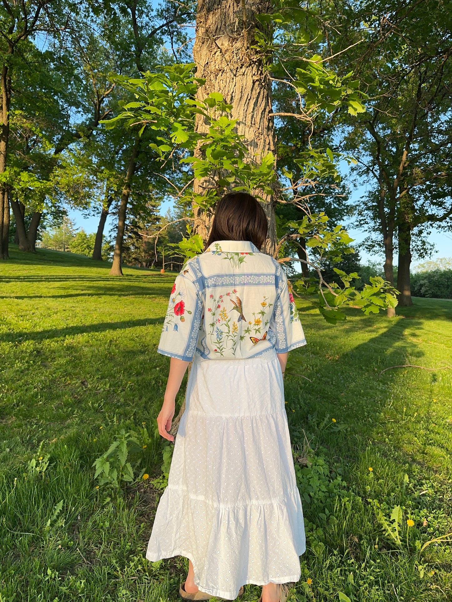 The MEADOW Tie Top
