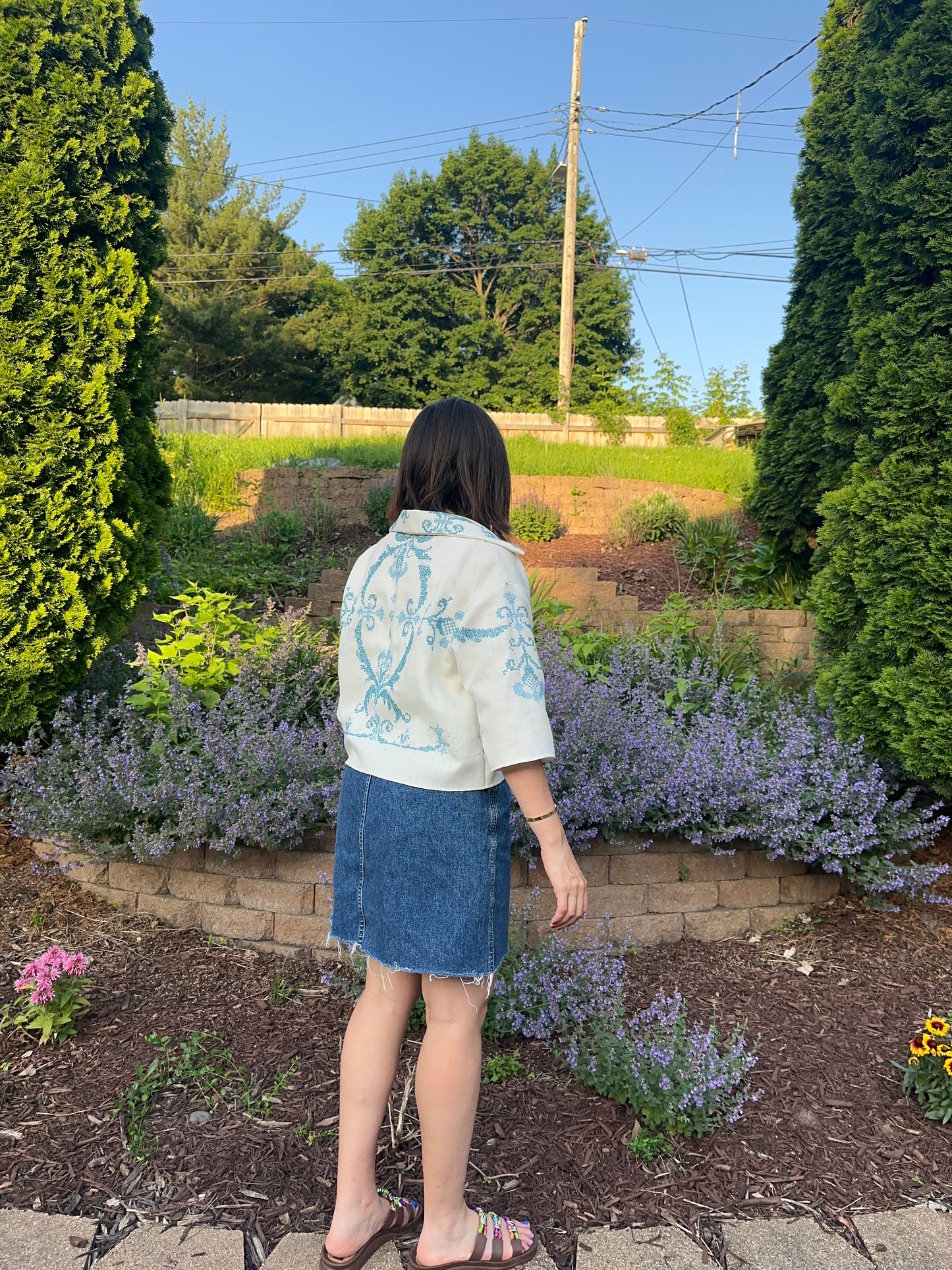 The BLUEBELL Tie Top