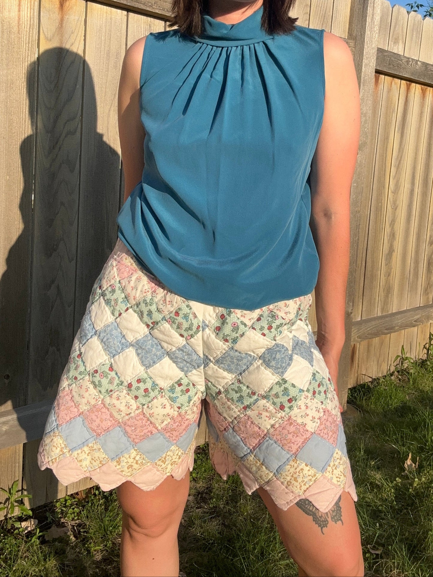 THE DIAMONDS Quilt Shorts