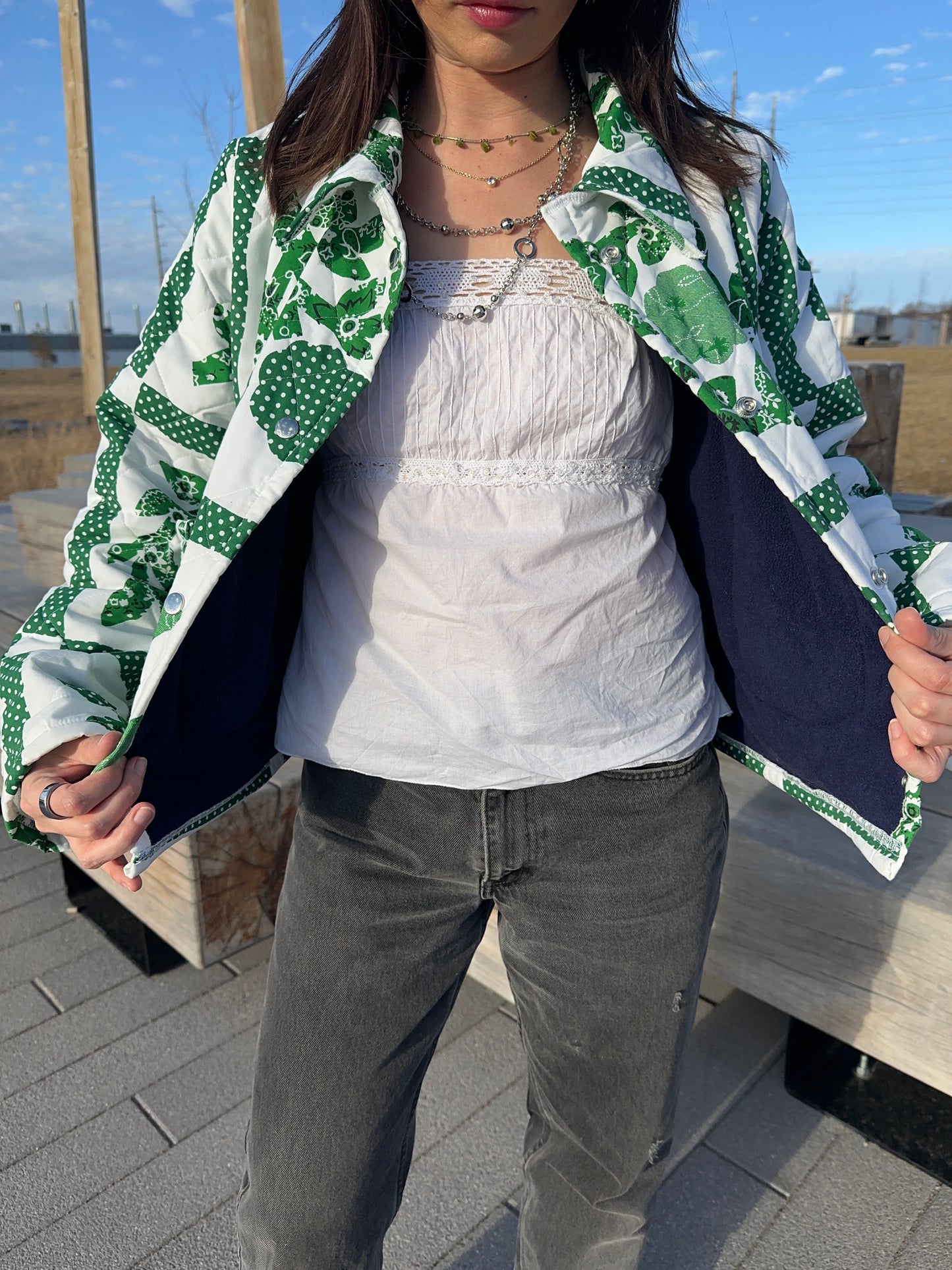 The GARDEN PARTY Quilt Coat