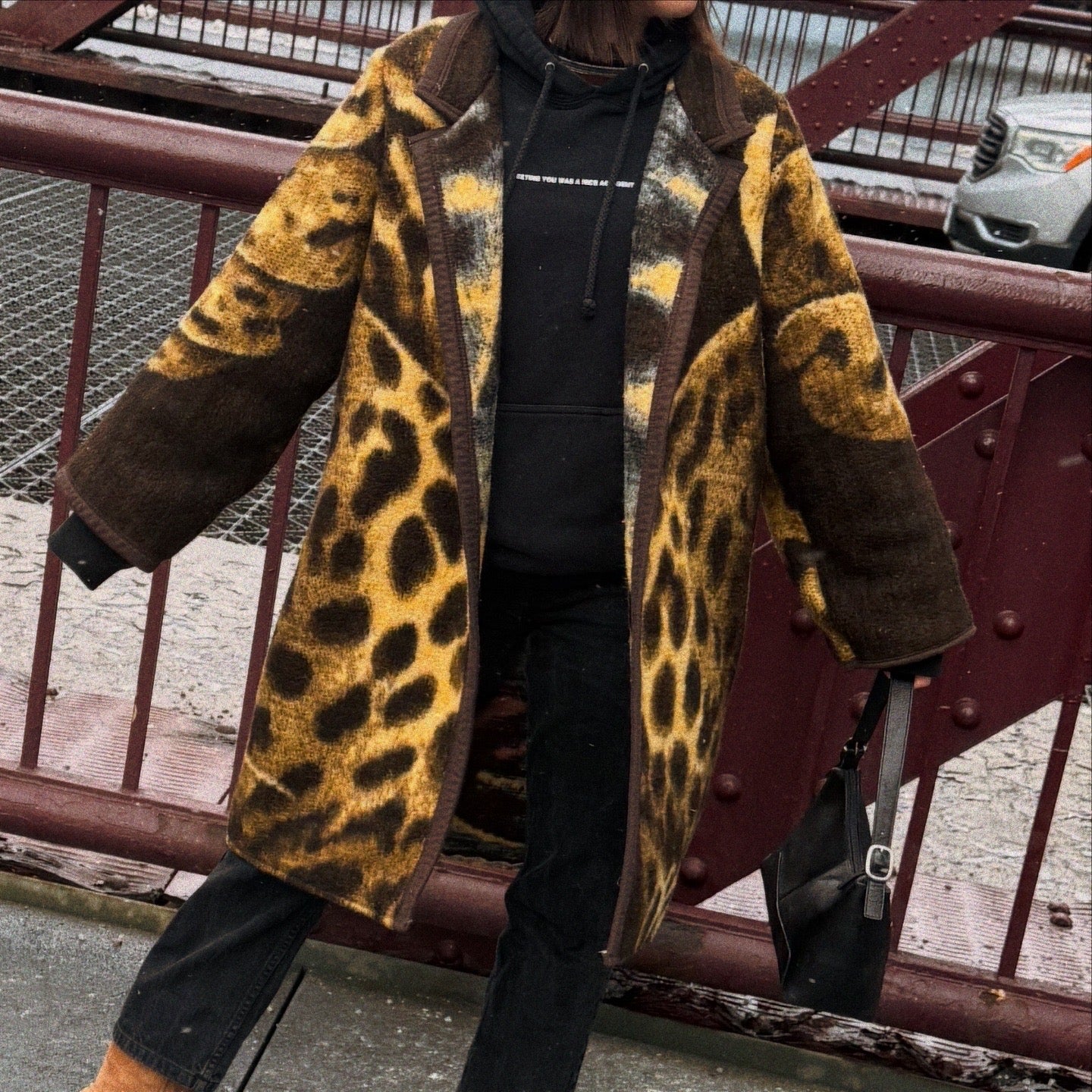 CHEETAH Blanket Coat