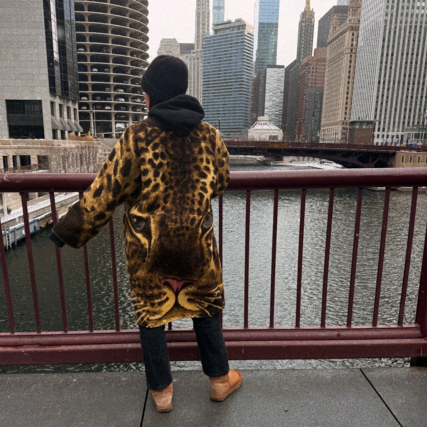 CHEETAH Blanket Coat