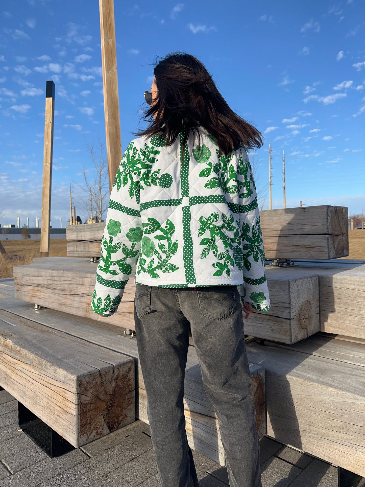 The GARDEN PARTY Quilt Coat