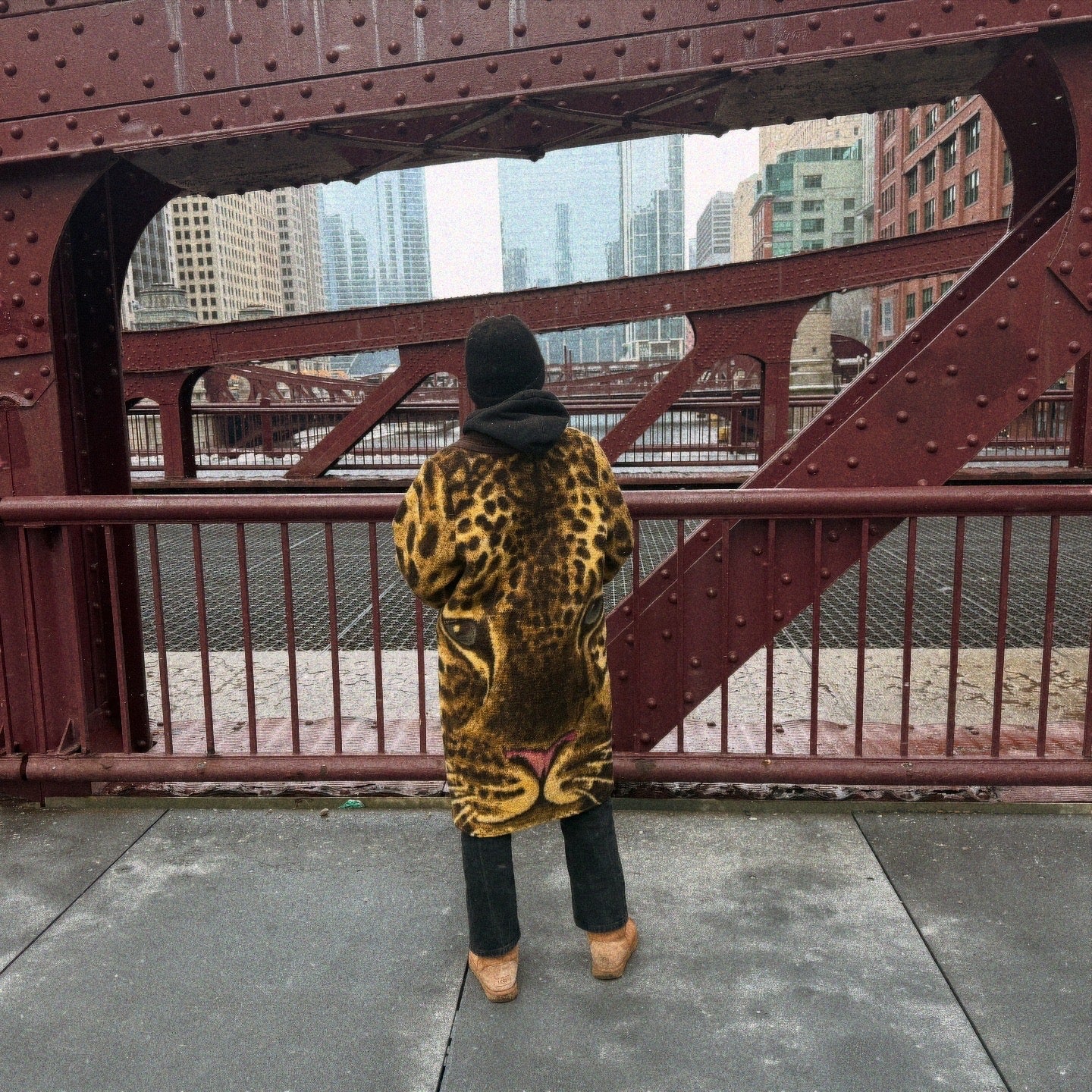 CHEETAH Blanket Coat