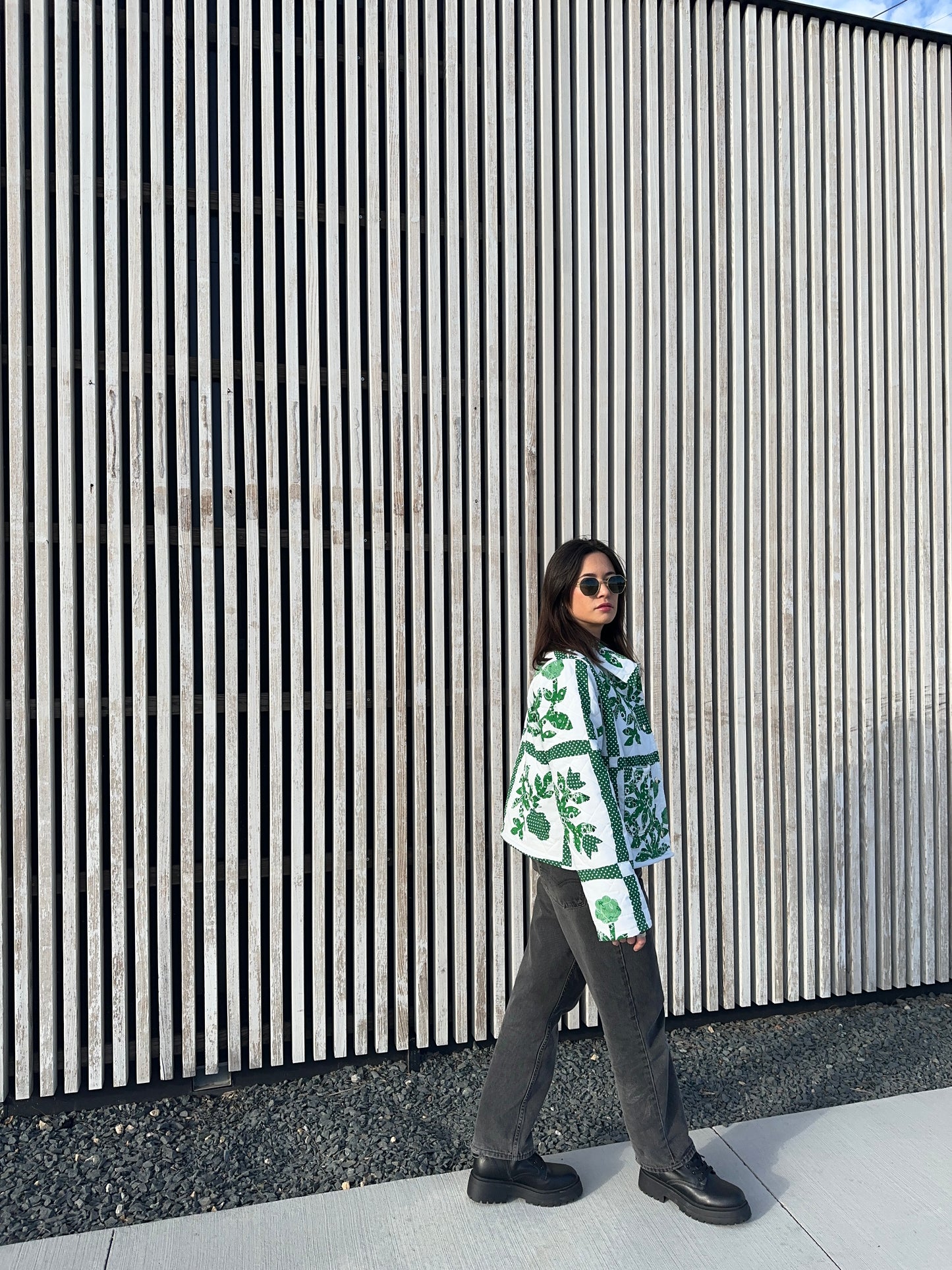 The GARDEN PARTY Quilt Coat