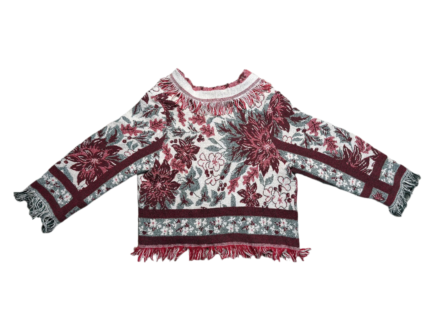 THE POINSETTIA Sweater